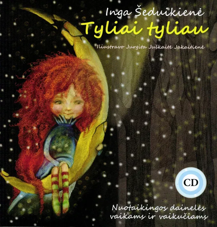 Dainų knygelė su CD Tyliai tyliau