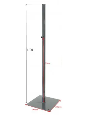 Metalinis stulpelis Forteza barjerams