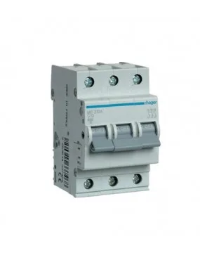Automatinis jungiklis Hager MC320 (20A, 3P, 400V, 6kA)