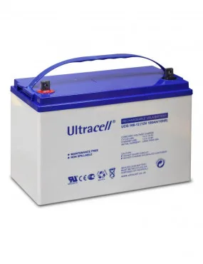 Akumuliatorius Ultracell UCG100-12 (100Ah, 12V)