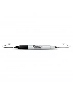 Markeris „Sharpie TWIN TIP juod sp